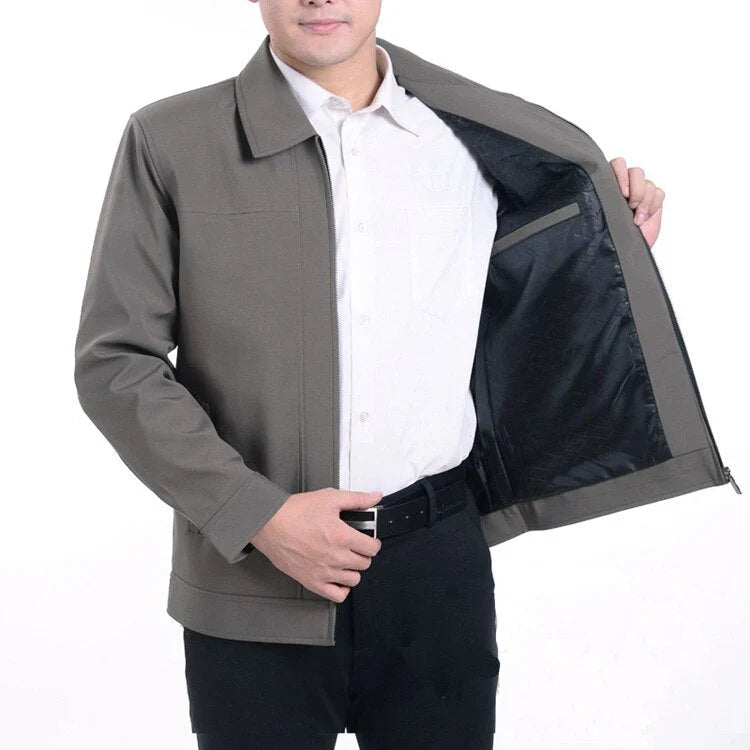 Hanse - Elegant Classic Men's Jacket with Lapel Collar