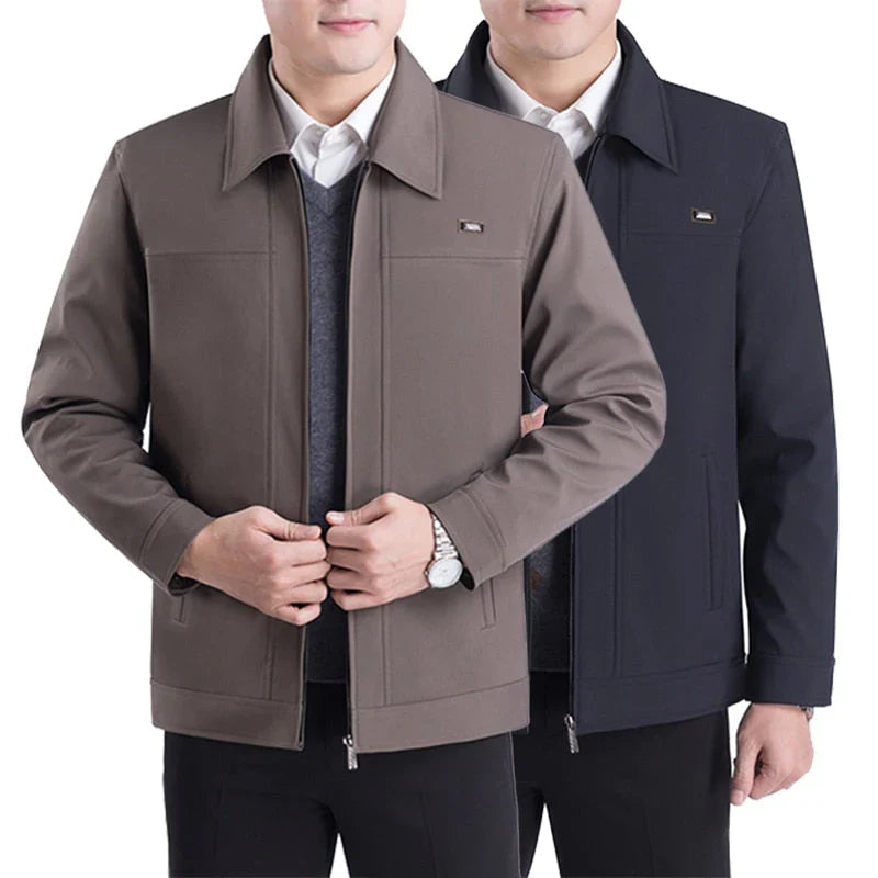 Hanse - Elegant Classic Men's Jacket with Lapel Collar