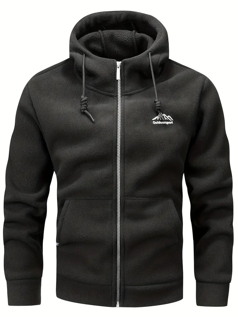 Jamir - Warm fleece jacket for men with hood