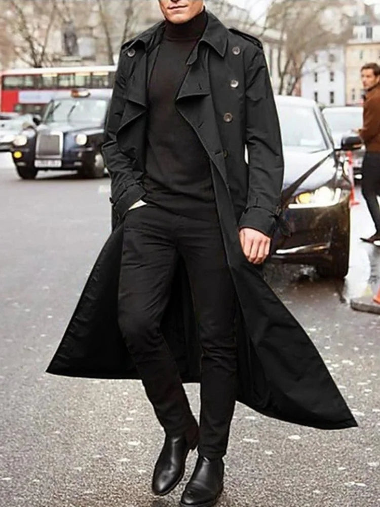 Kramer - Elegant winter trench coat for men