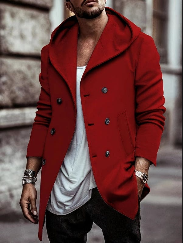 Kurt - Jacket with hood and long sleeves