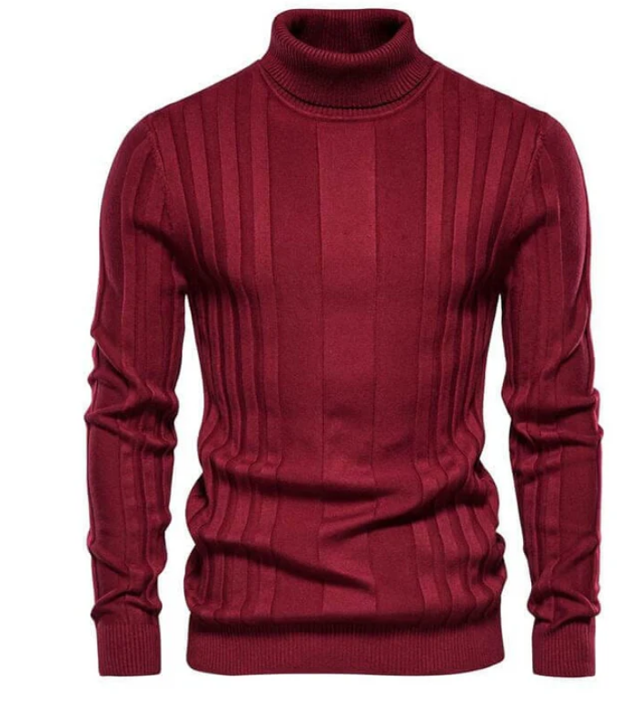 Xavier - Slim-fit turtleneck sweater