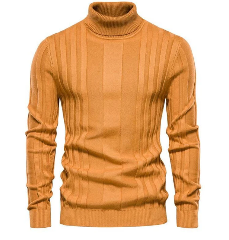 Xavier - Slim-fit turtleneck sweater