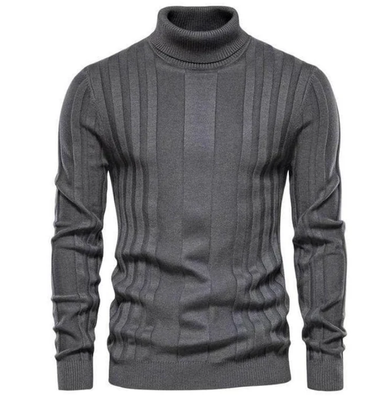 Xavier - Slim-fit turtleneck sweater