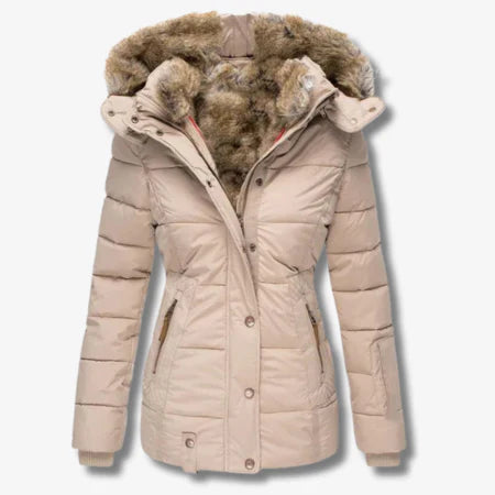 Zera - Women's Hooded Warm Jacket - Winter Essential
