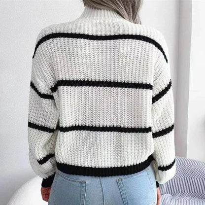 Afra - Halloween sweater with pumpkin motif