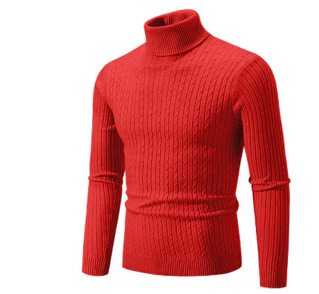 Agnesat - Men's Winter Turtleneck Sweater