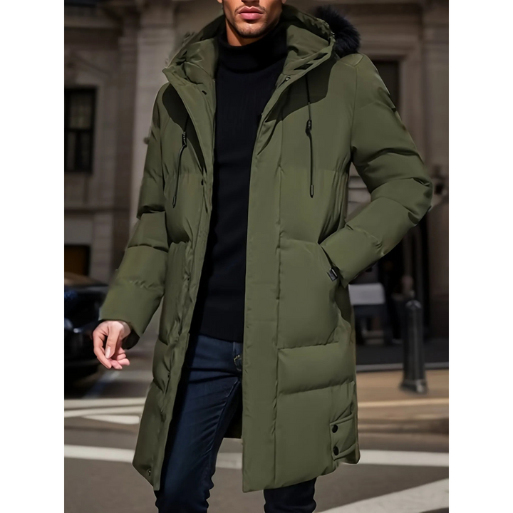 Andreass - Long Men's Winter Parka Jacket