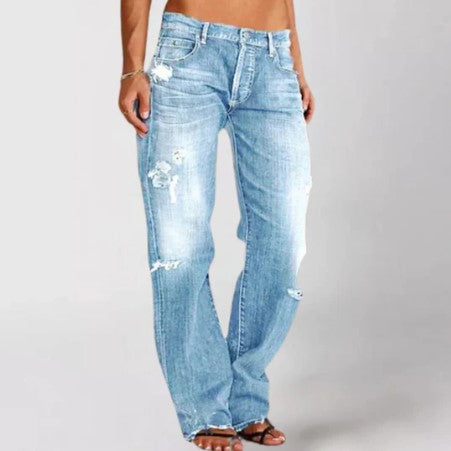 Brooklyn - Loose denim jeans for women
