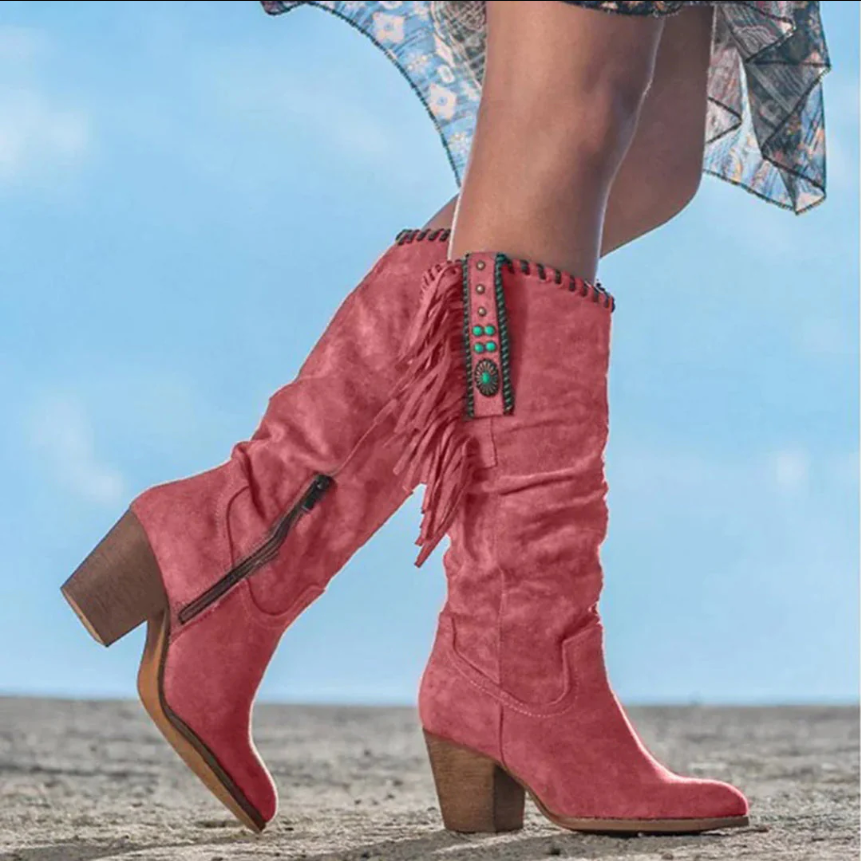 Chloe - Western ankle boots