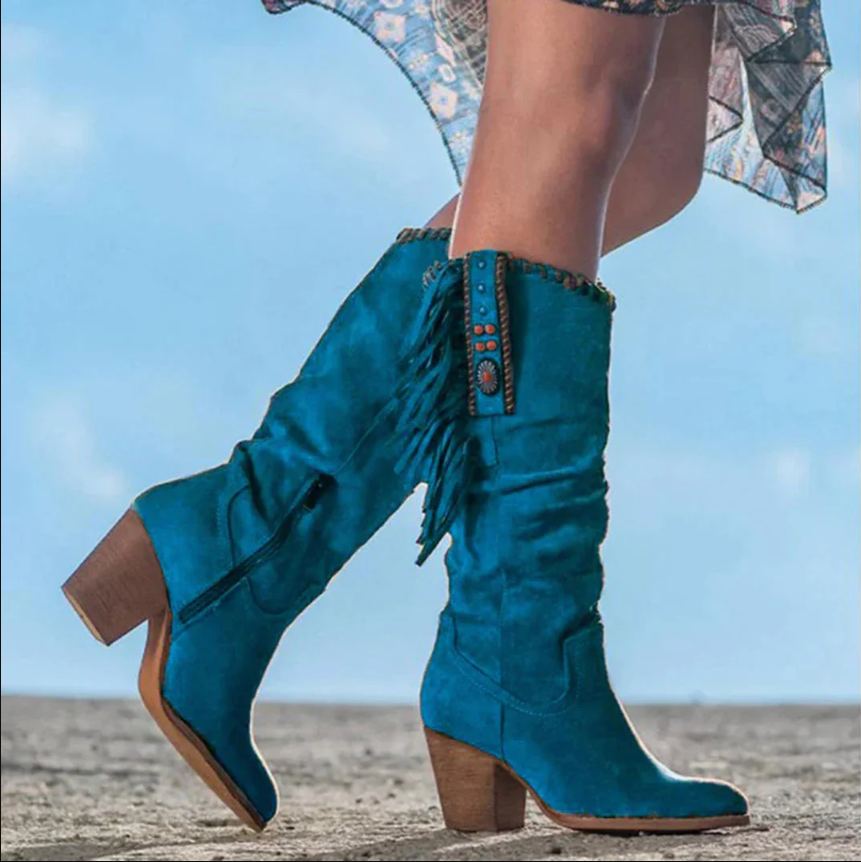 Chloe - Western ankle boots