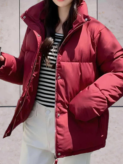 Dana - Parka jacket with standing collar