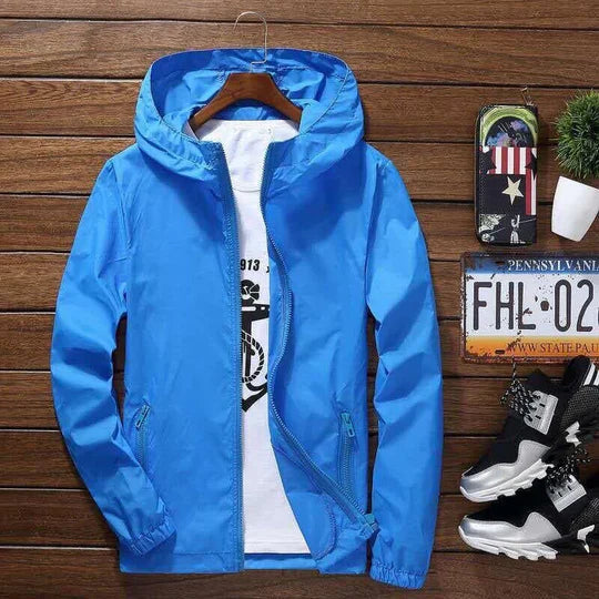 Donte - Elegant men's jacket with hood