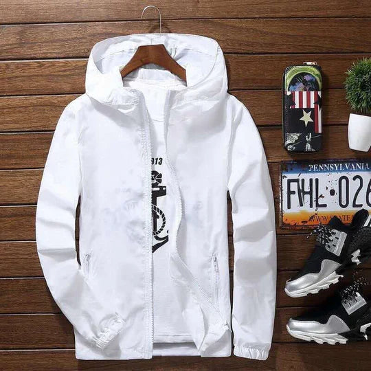 Donte - Elegant men's jacket with hood
