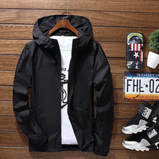 Donte - Elegant men's jacket with hood