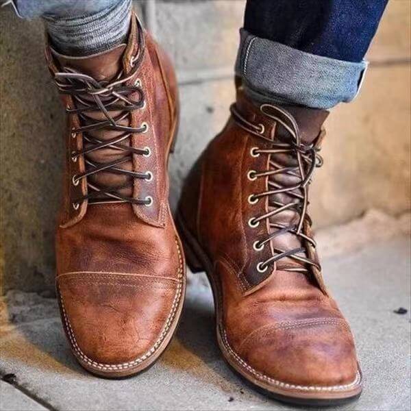 Eliaso - Warm leather boots