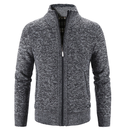 Enrich - Knitted fleece jacket