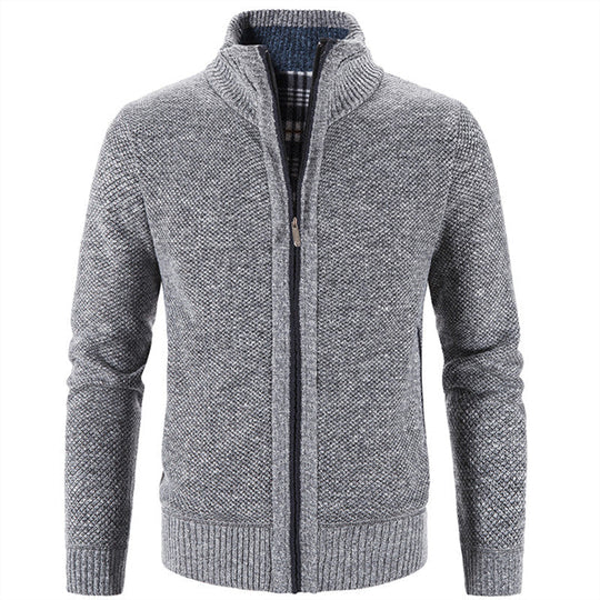 Enrich - Knitted fleece jacket