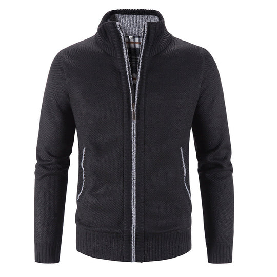 Enrich - Knitted fleece jacket