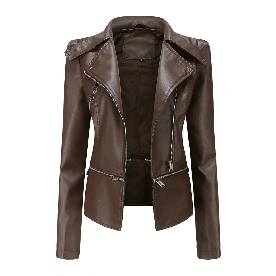 Esra - Stylish leather jacket