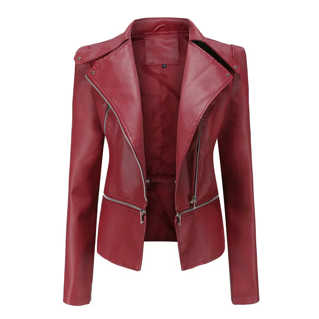 Esra - Stylish leather jacket