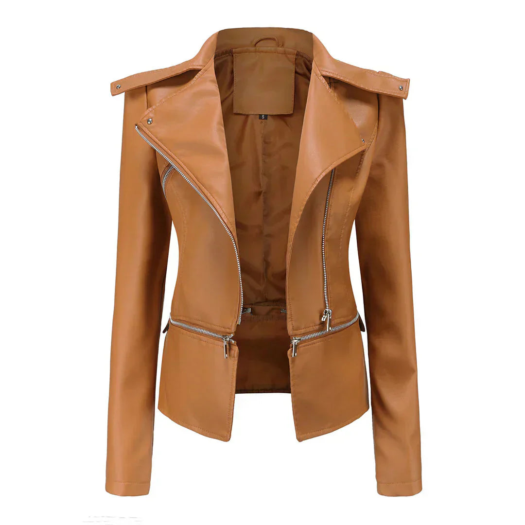 Esra - Stylish leather jacket