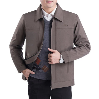Hanse - Elegant Classic Men's Jacket with Lapel Collar