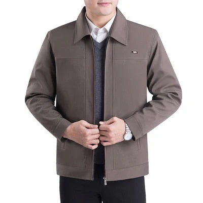 Hanse - Elegant Classic Men's Jacket with Lapel Collar