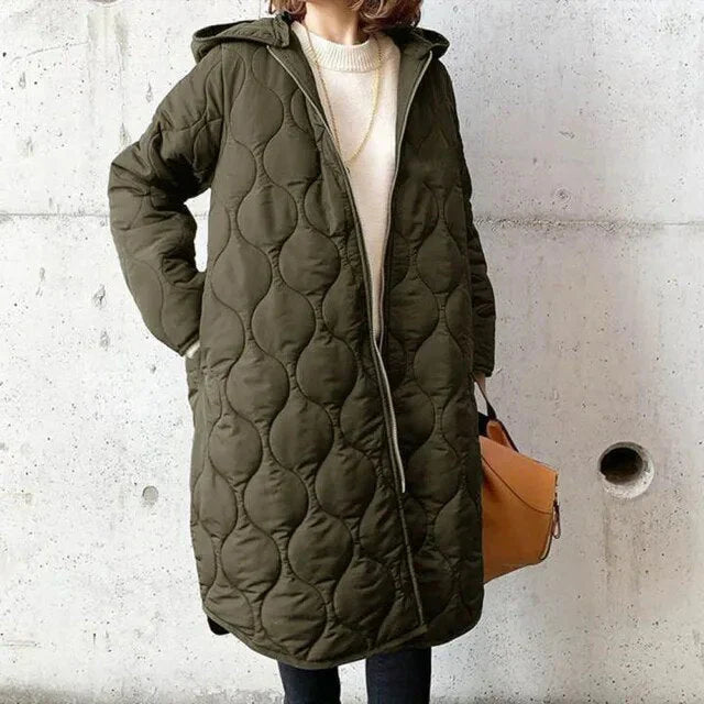 Ilma - Casual winter coat with hood