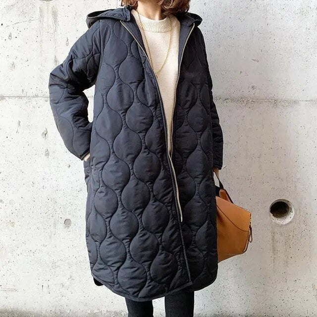 Ilma - Casual winter coat with hood