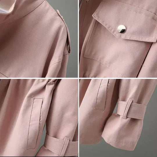 Imeldan - Elegant Women's Trench Coat