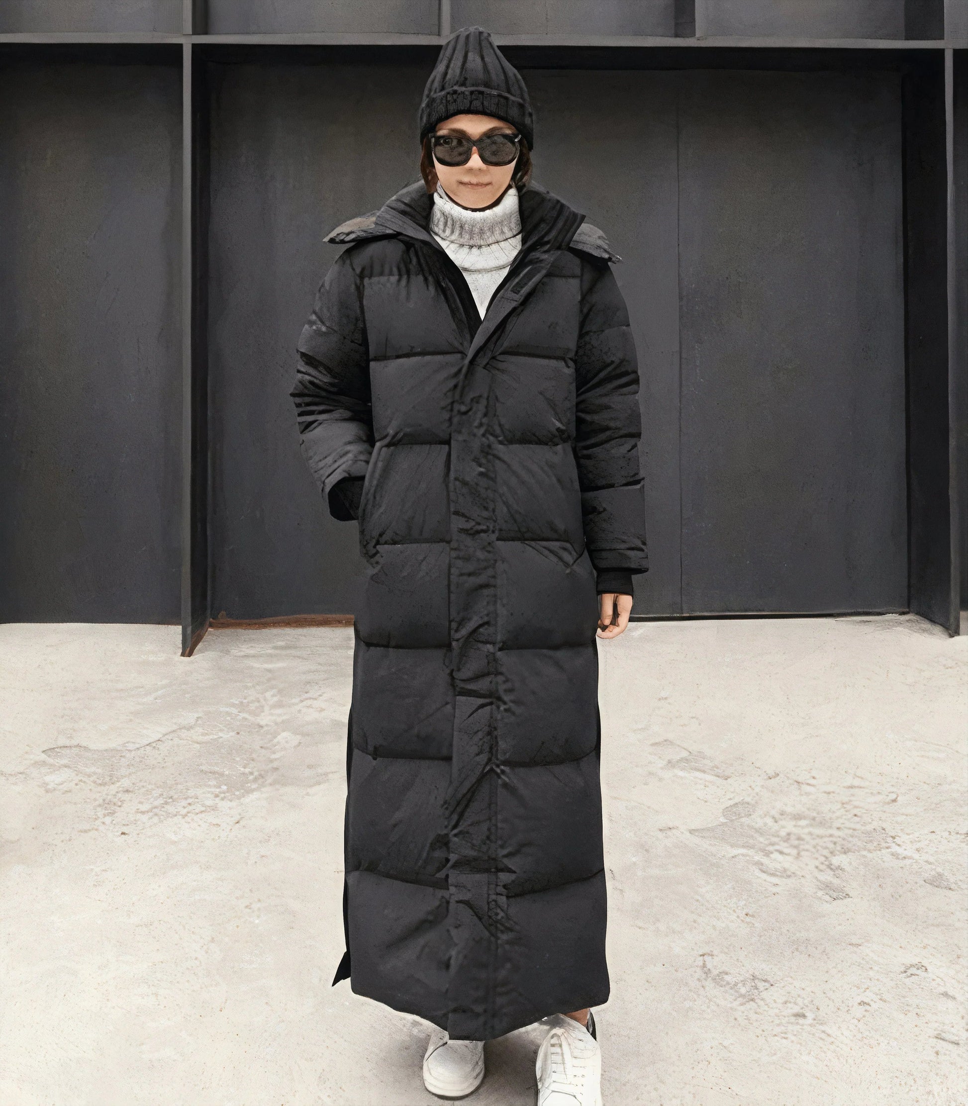 Ingrid - Elegant parka winter coat for women