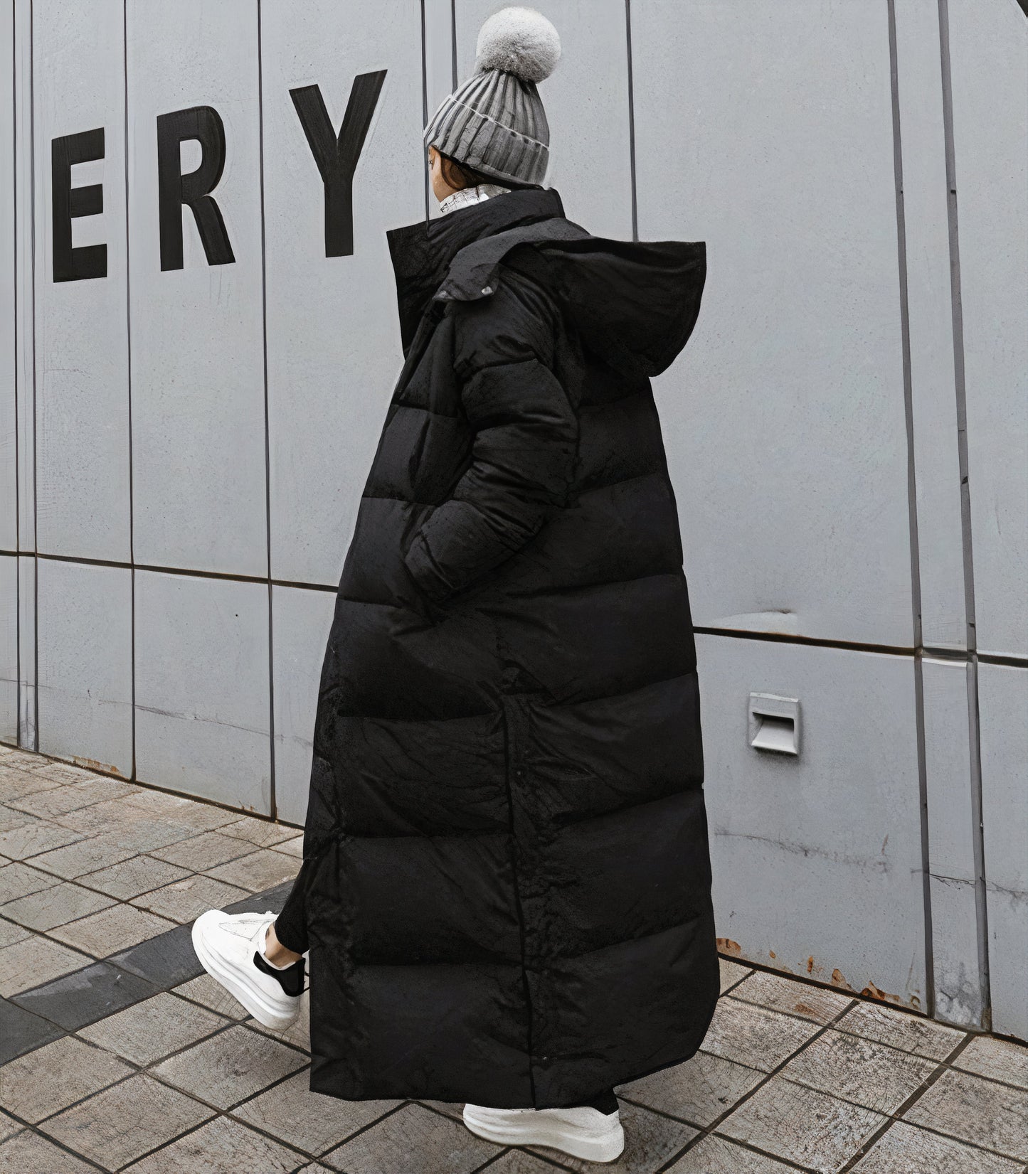 Ingrid - Elegant parka winter coat for women