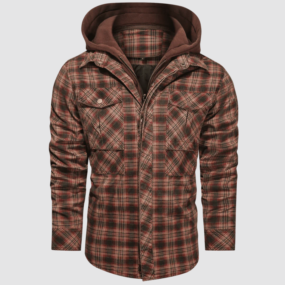 Jordi - Checked men's jacket