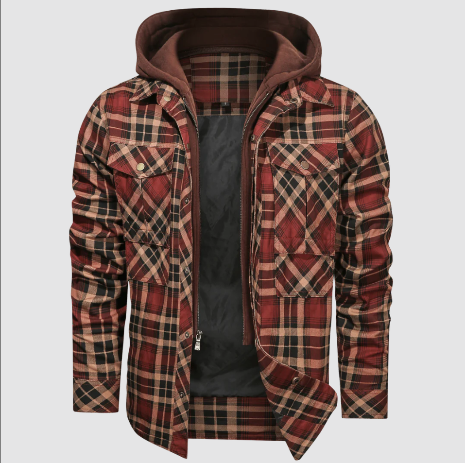 Jordi - Checked men's jacket