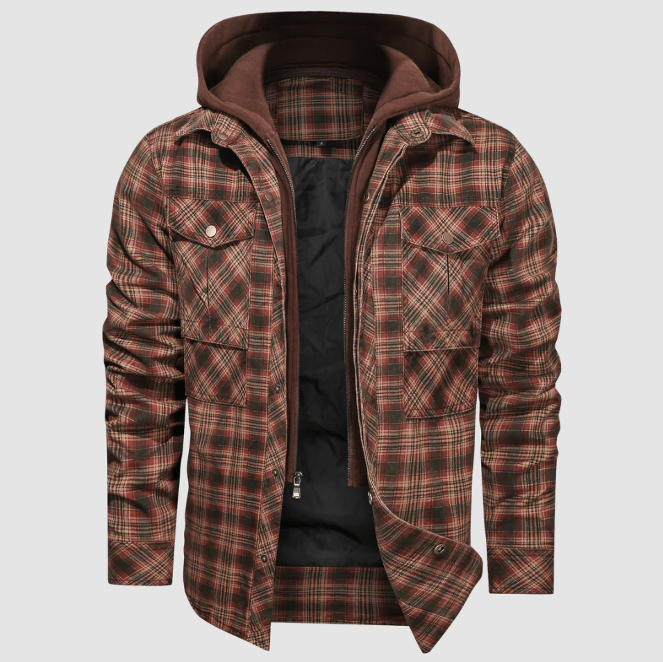 Jordi - Checked men's jacket