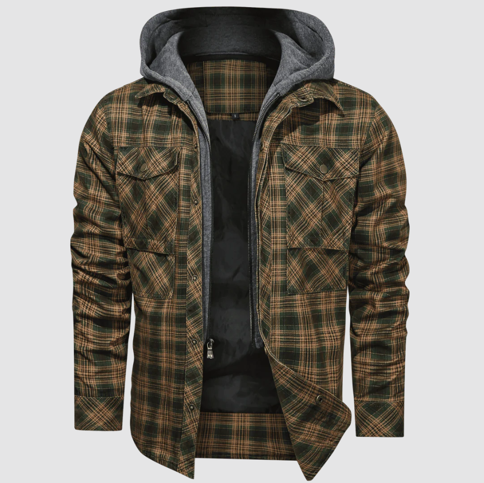 Jordi - Checked men's jacket