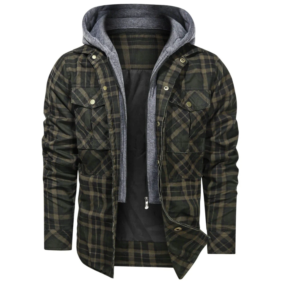 Jordi - Checked men's jacket