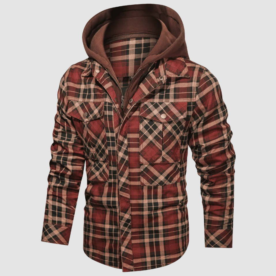 Jordi - Checked men's jacket