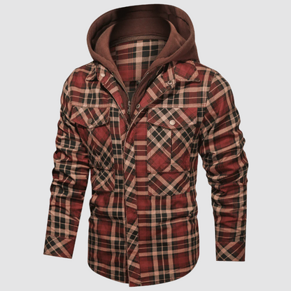 Jordi - Checked men's jacket