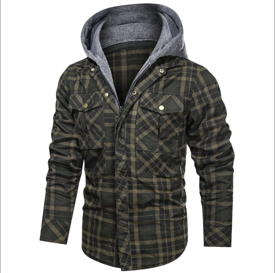 Jordi - Checked men's jacket
