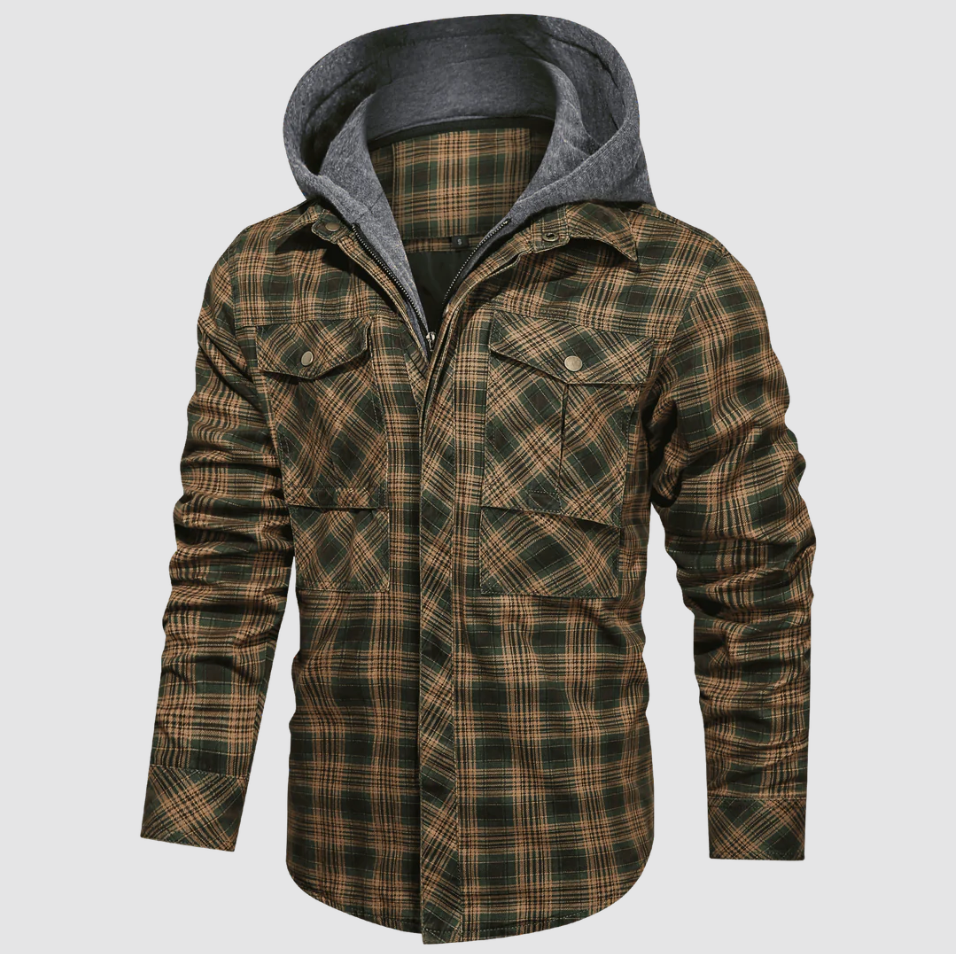 Jordi - Checked men's jacket