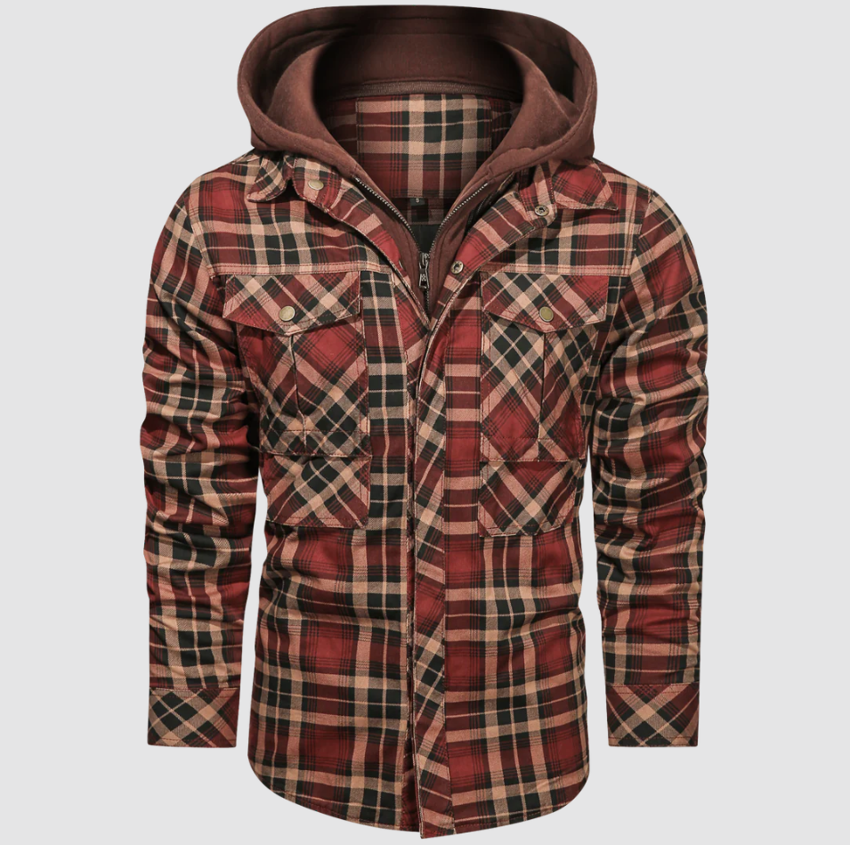 Jordi - Checked men's jacket