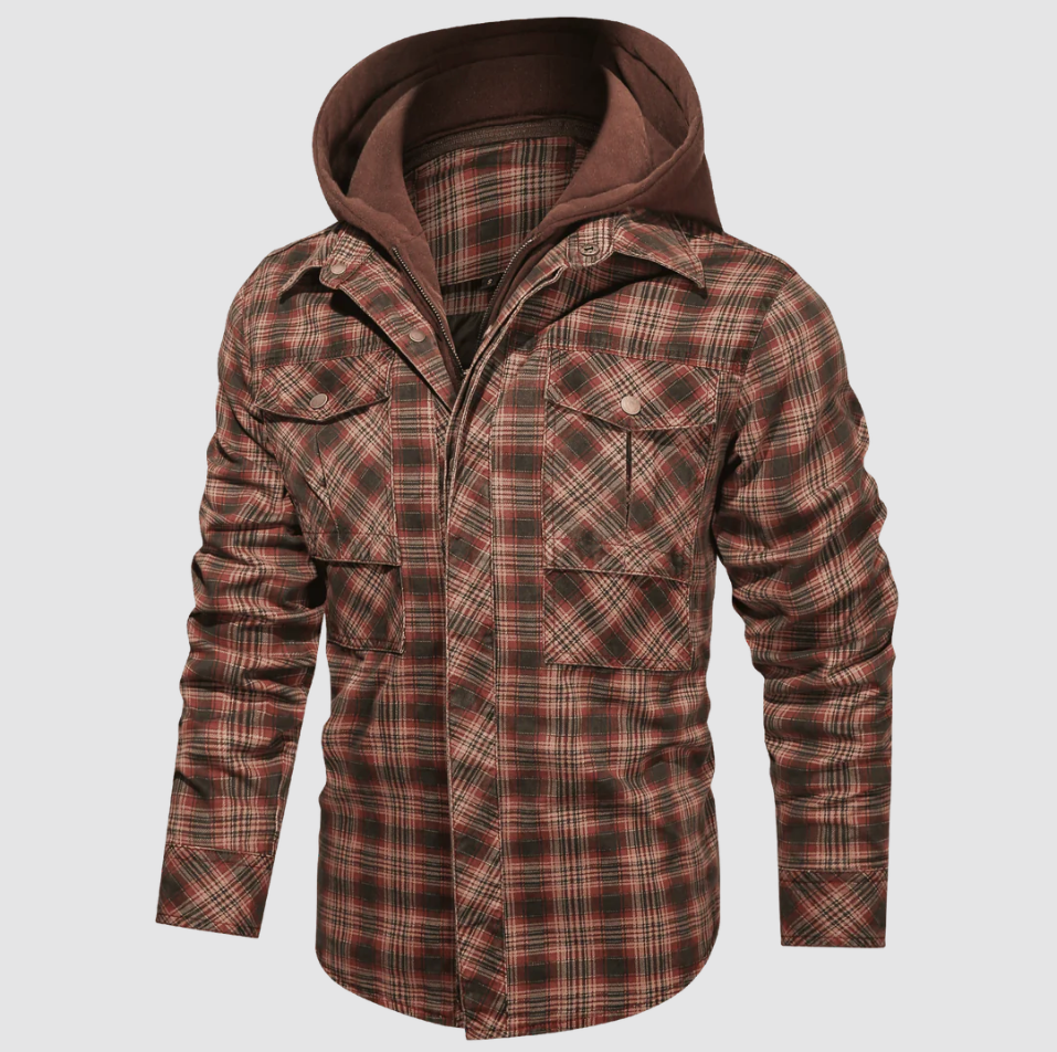 Jordi - Checked men's jacket