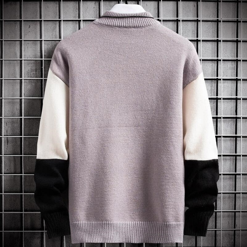 Junpyo - Patchwork warmer pullover