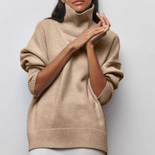 Katrielle - Women's Winter Turtleneck Sweater