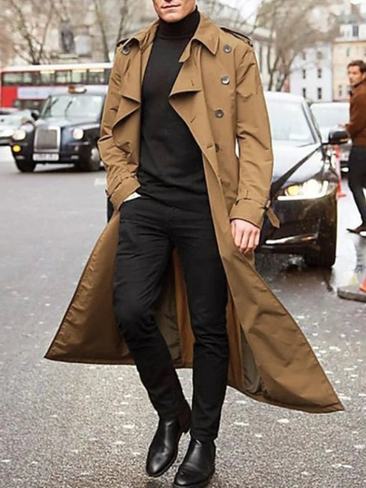 Kramer - Elegant winter trench coat for men