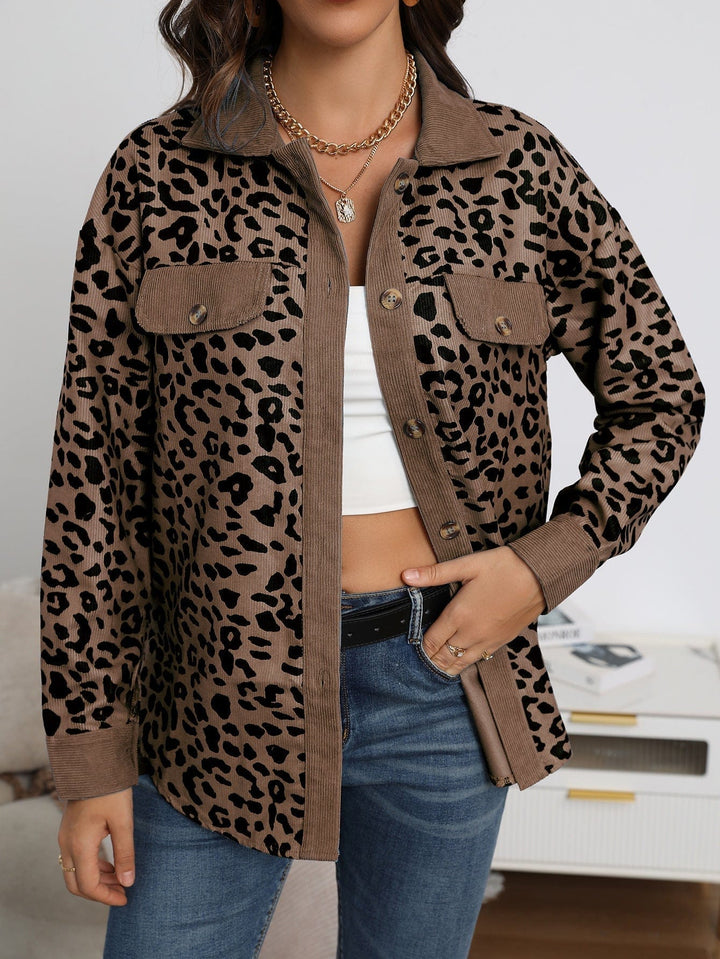 Krystal - Women's Leopard Print Jacket