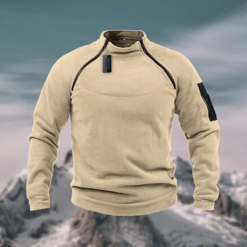 Liam - Windproof & Tactical Men's Fleece Pullover