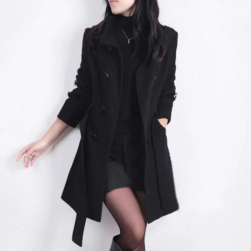 Lilyana - Elegant trench coat for women